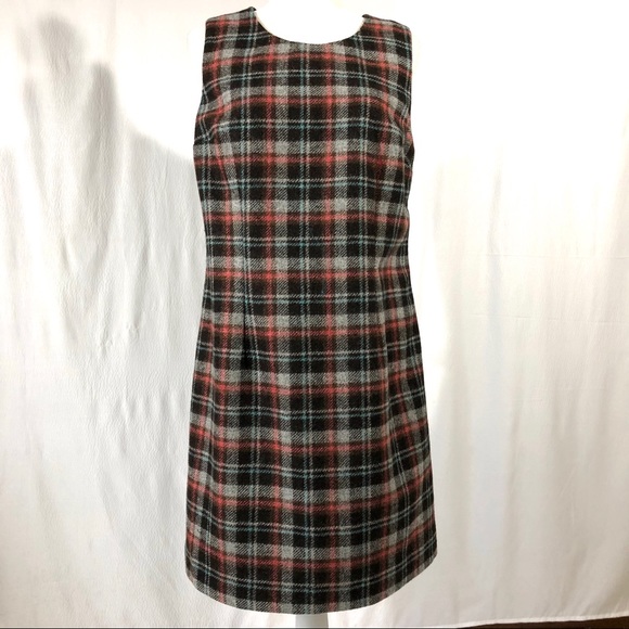 Boden Dresses & Skirts - Boden 100% Wool British Tweed by Moon Plaid Dress